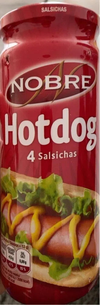 Hotdog saucisses