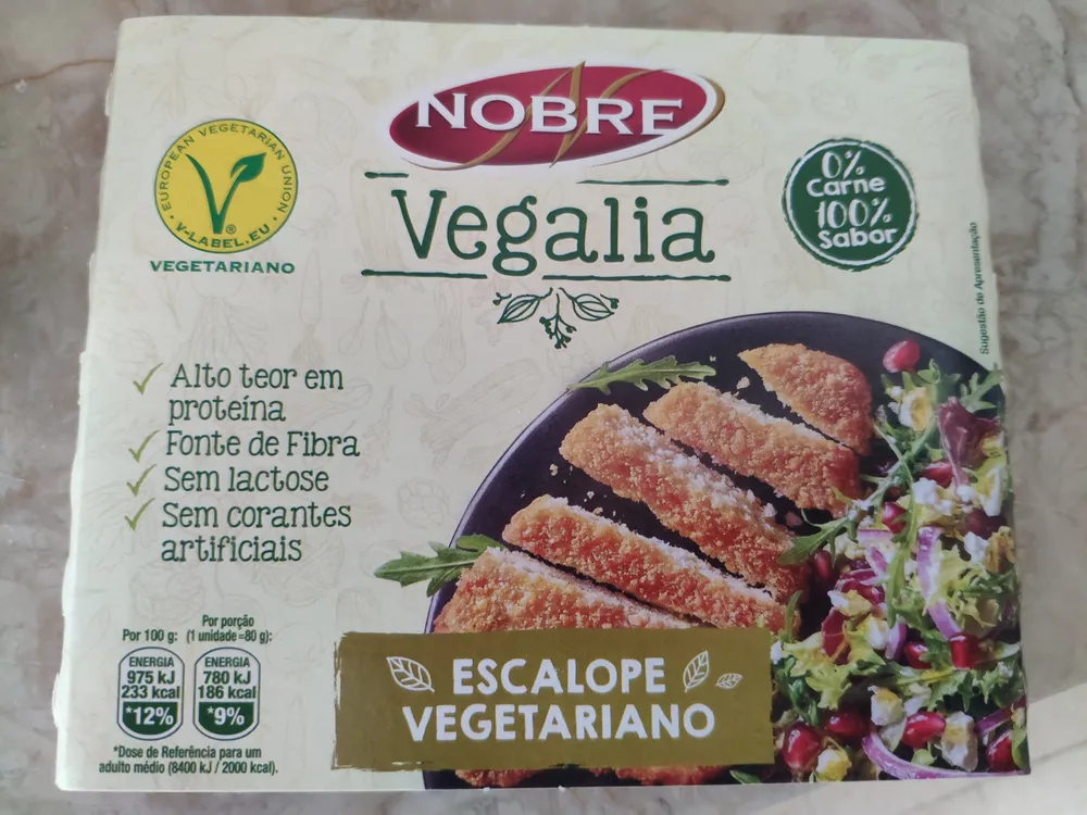 Nobre Vegalia Escalope Vegetariano