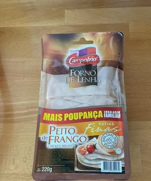 Peito de frango Forno a lenha