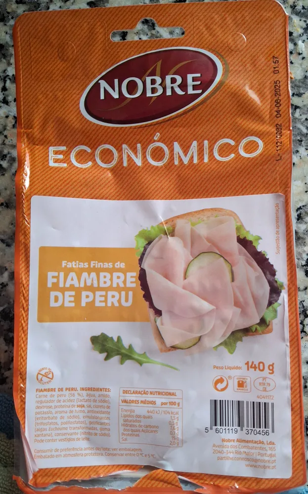 Fiambre de peru