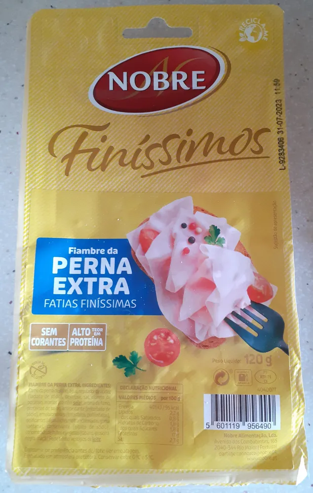 Finíssimas Fiambre da Perna Extra Fatias Finíssimas