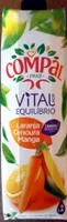 Néctar de laranja, cenoura e manga - Vital equilíbrio