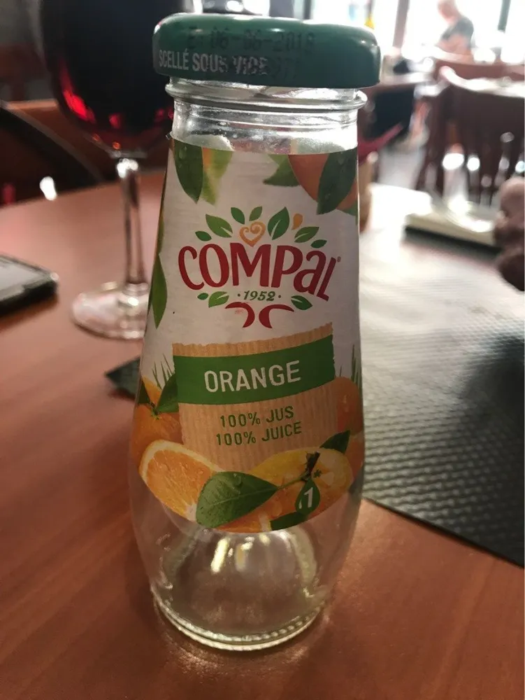 Compal 0.20 Vidro Fresh Laranja