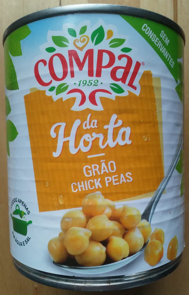 Pois chiches en conserve