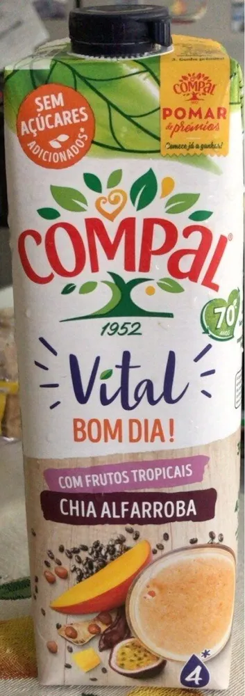 Vital Bom Dia! Chia Alfarroba
