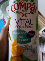 Vital equilibrio tangerino agua de coco