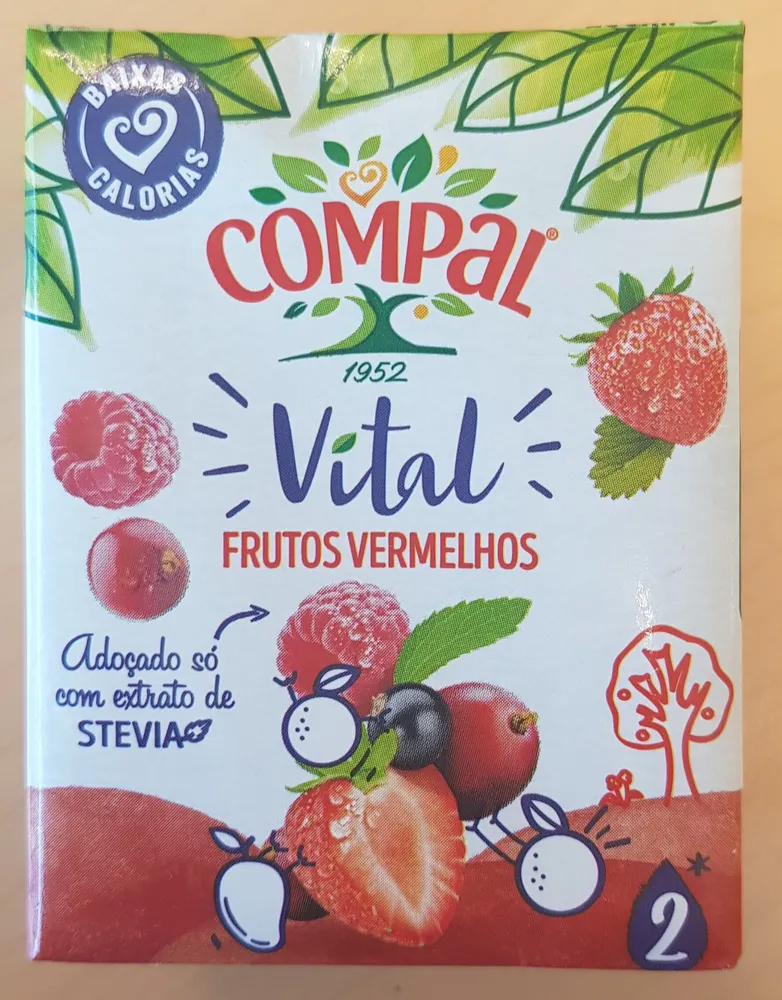 Vital Frutos Vermelhos