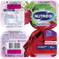 Gelatina sabor morango