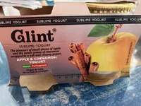 Iogurte maçã e canela