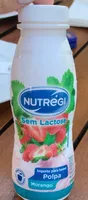 Iogurte para beber Polpa Morango