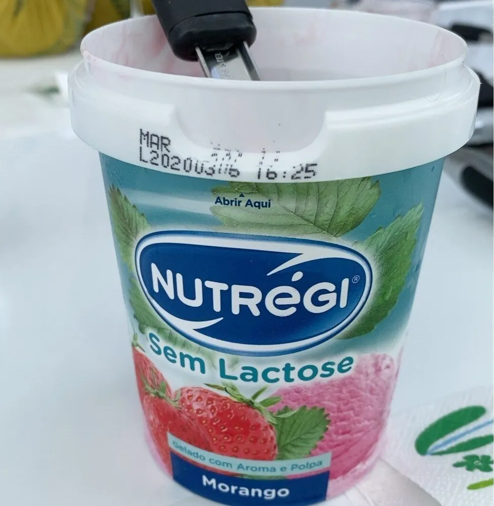 Glace fraise