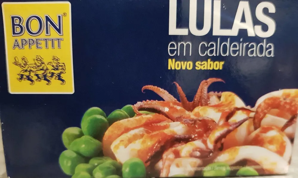 Lulas em caldeirada