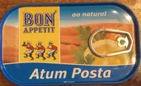 Atum posta ao natural