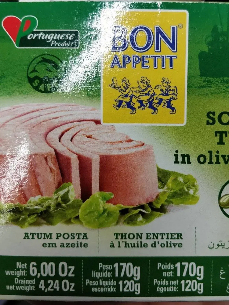 Bon Appetit Tuna In Olive Oil