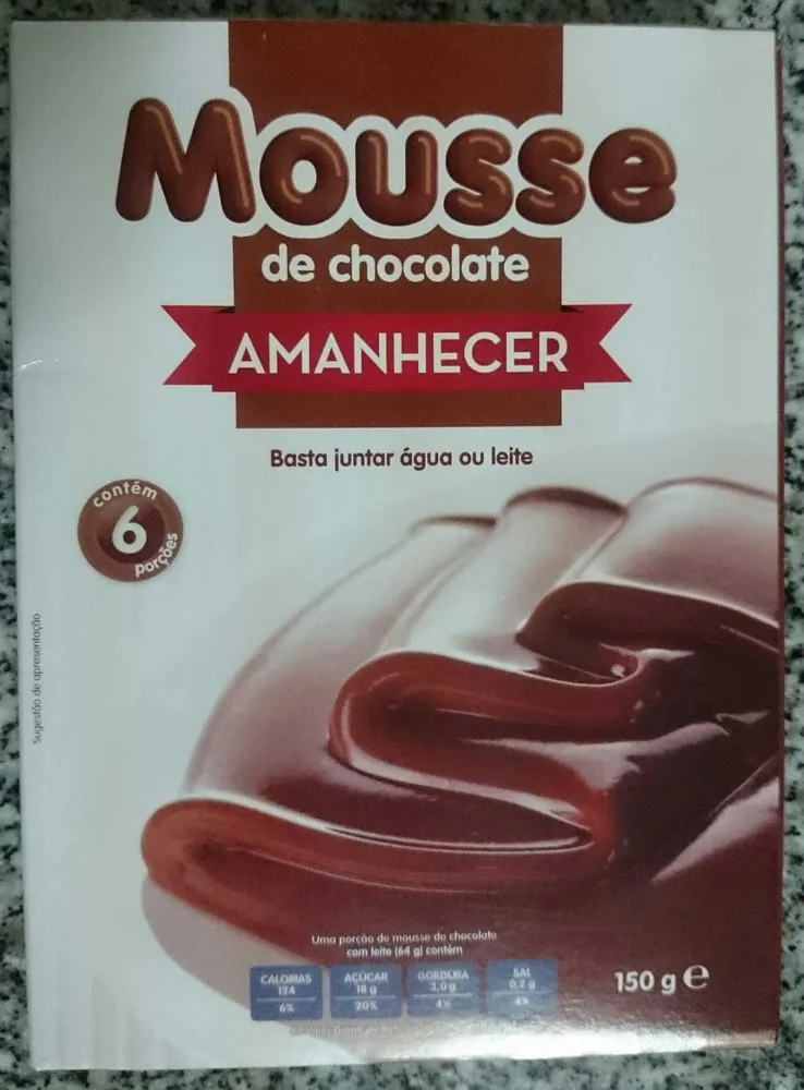 Mousse de chocolate