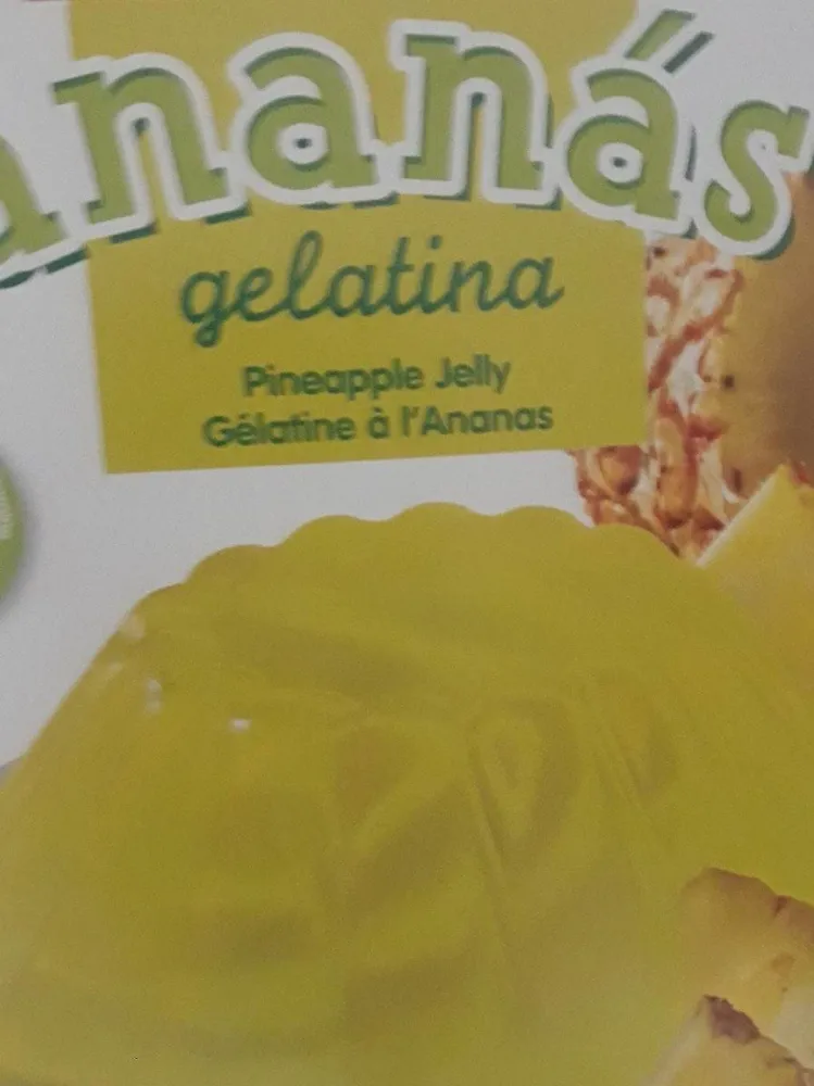 Ananás Gelatina