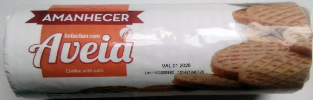 Bolachas com Aveia
