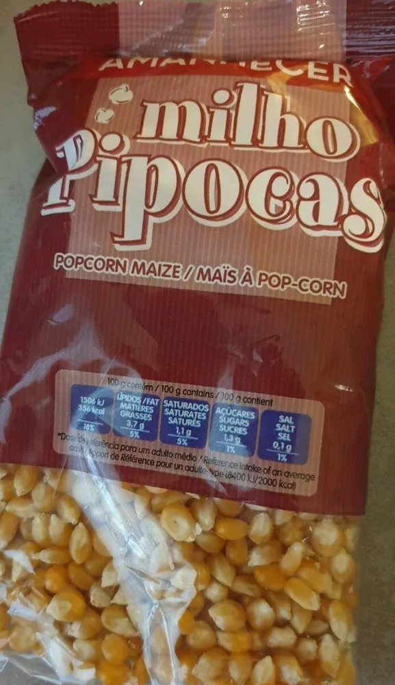 Milho pipocas
