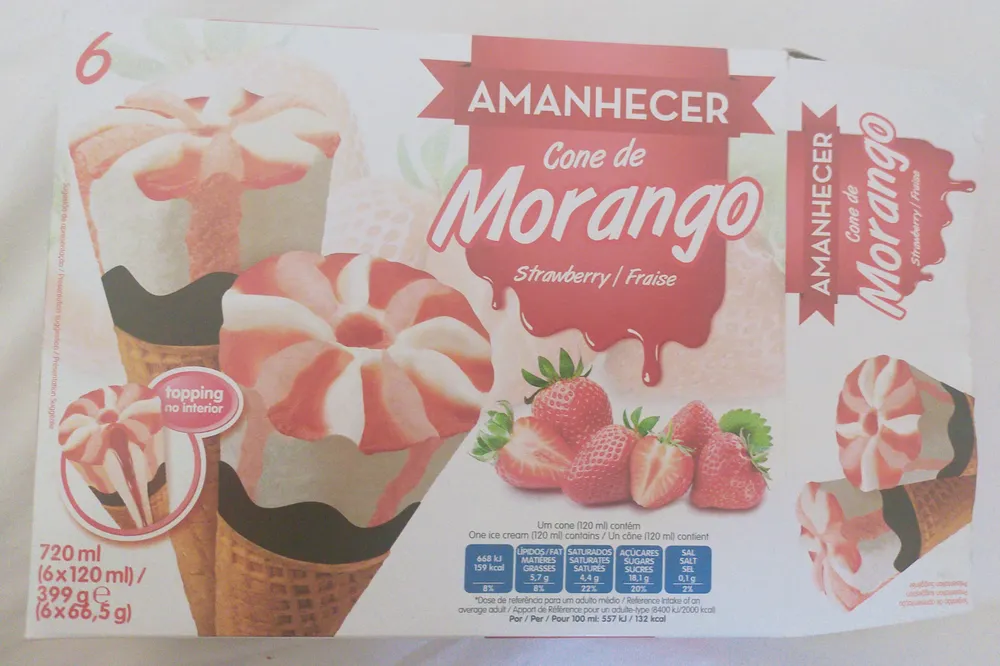 Cone de Morango