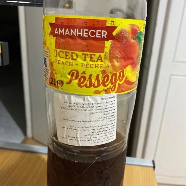 Iced tea pessego