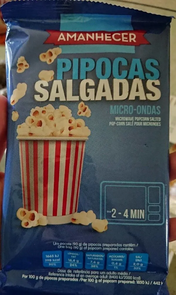 Pipocas Salgadas