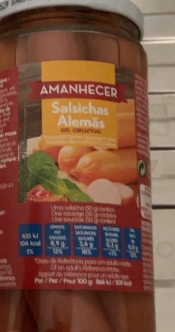 Salsichas alemãs