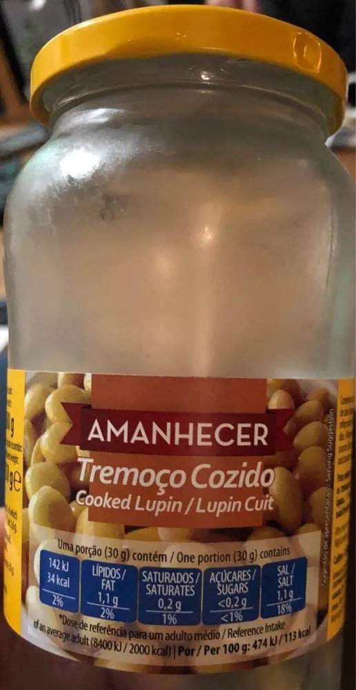 Tremoço Cozido