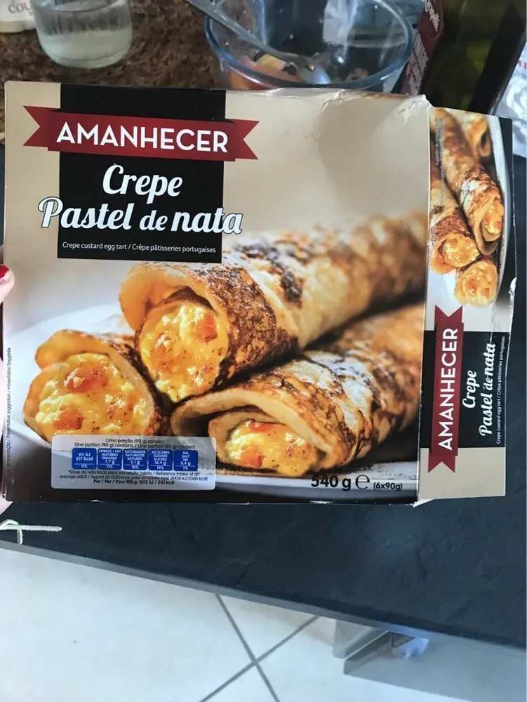 Crepe Pastel de Nata