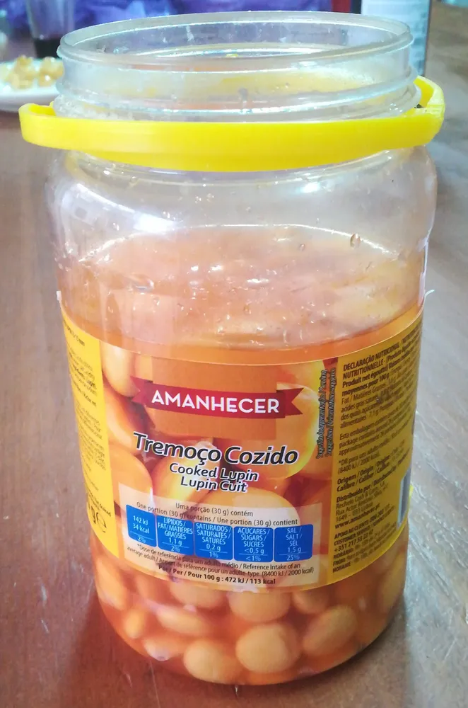 Tremoço Cozido
