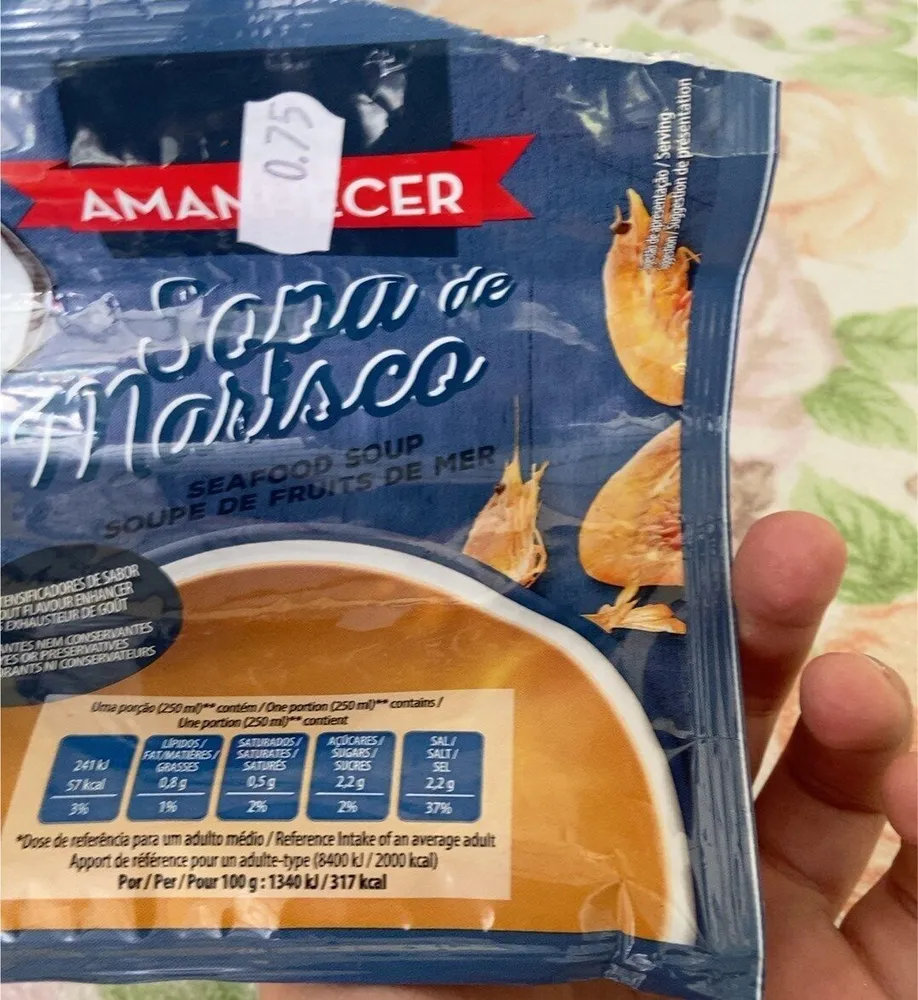 Sopa de marisco