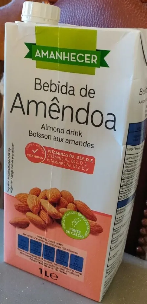 Bebida de Amêndoa