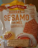 Barras de Sésame com mel