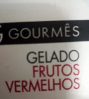 Gelado Frutos Vermelhos