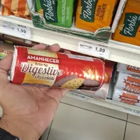 AMANHECER Bolacha Digestive chocolate