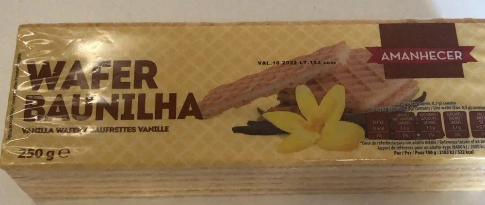 Wafer Baunilha