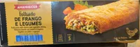 Folhado de Frango e Legumes
