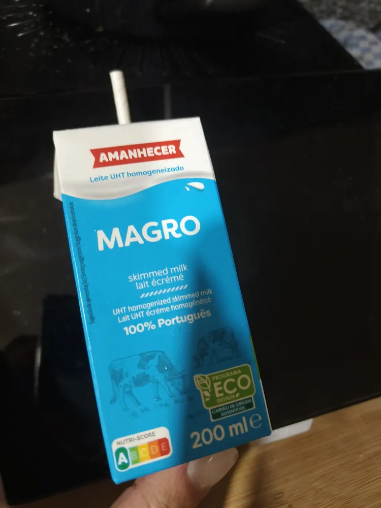 Leite UHT magro