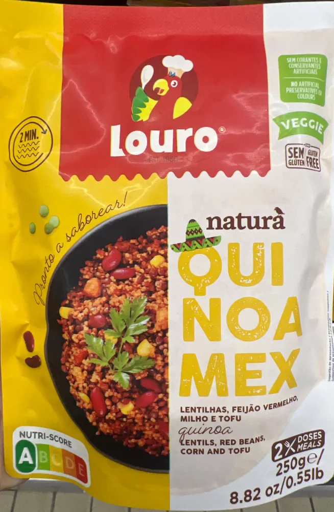 Quinoa et lentilles à la mexicaine
