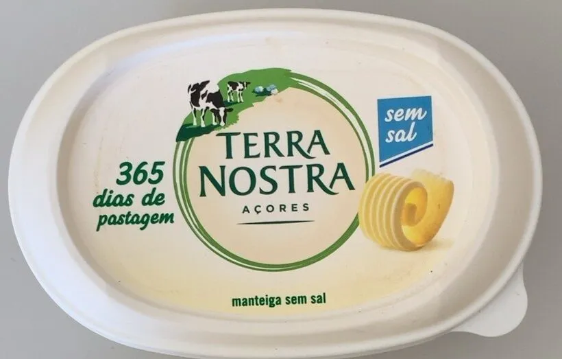 manteiga sem sal