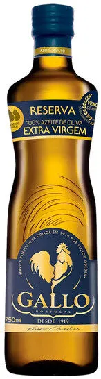 Azeite De Oliva Extra Virgem Reserva Português Gallo Vidro 500ml