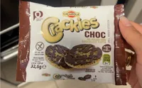 Crackies Choc de milho com chocolate preto