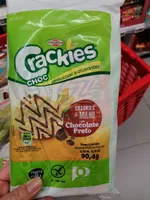 Crackies de Milho com Chocolate Preto