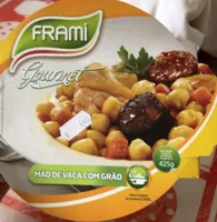 Mão de vaca com grão