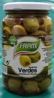 Olives vertes farcies au poivre - Frami,