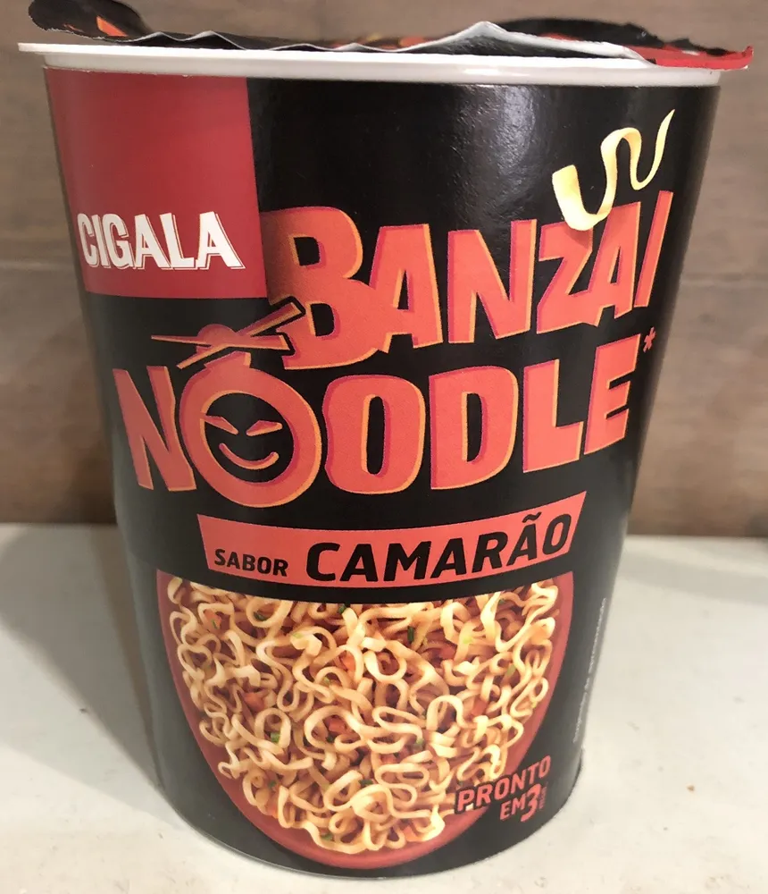 Banzai Noodle* Sabor Camarão