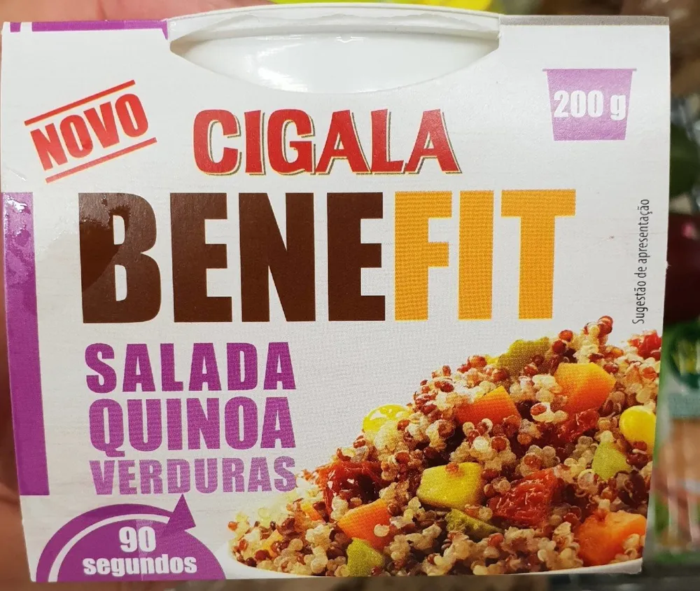 Salada quinoa verduras