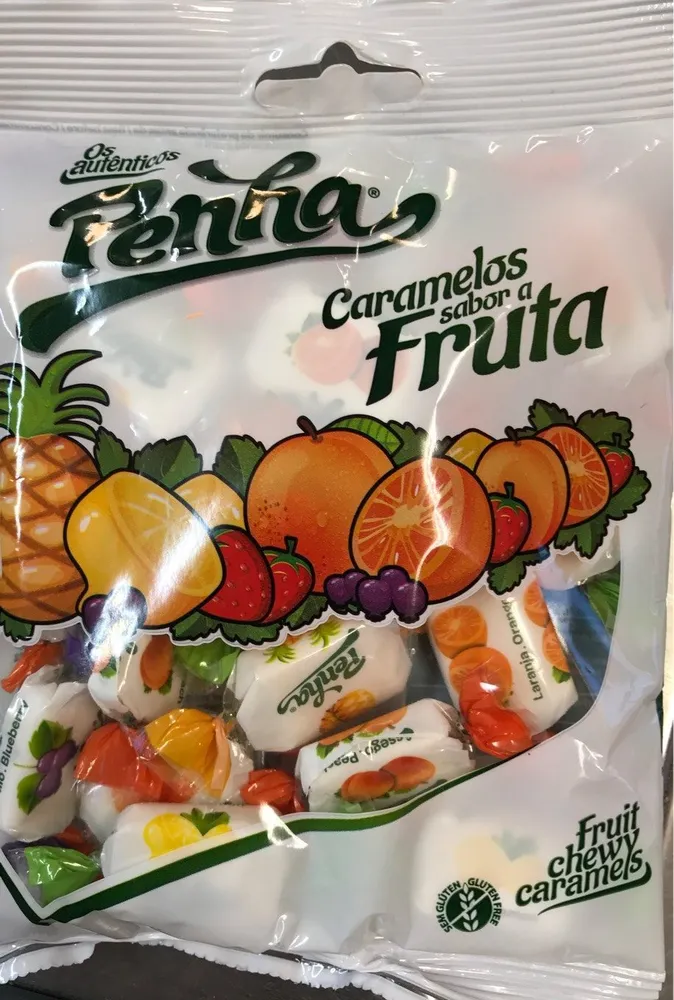 Caramelos sabor a fruta