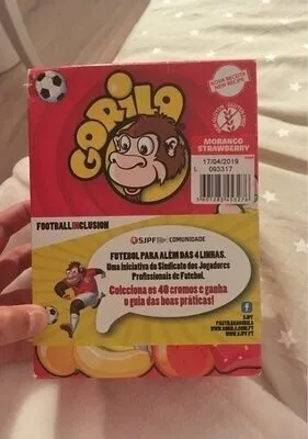 Pastilha Gorila Morango