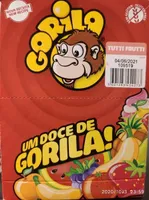 Pastilha Gorila Tutti Frutti