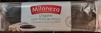 Linguine com tinta de choco